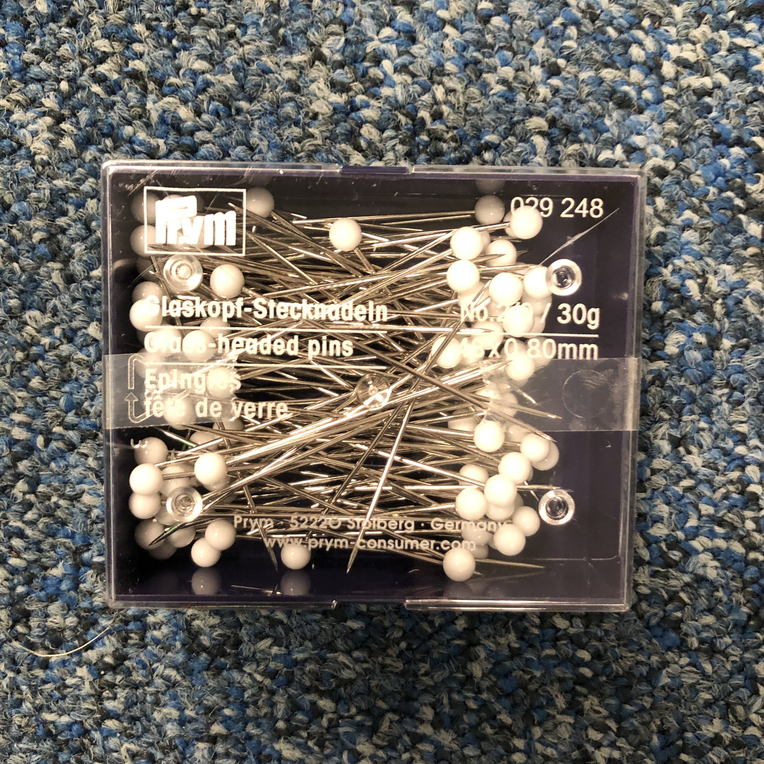 Glass Headed Pins Martins Upholstery Supplies