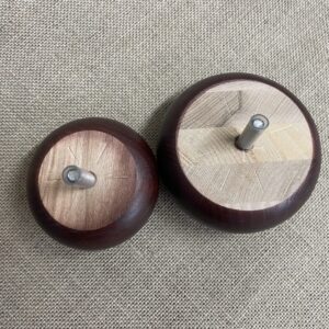 Polished Bun Feet [mahogany] - Image 2